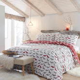 Fusion Snug Dudley Love Red Duvet Cover Set Fusion Snug Dudley Love Red Duvet Cover Set